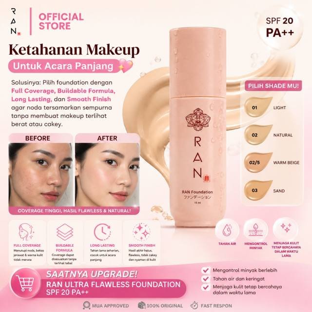 RAN Ultra Flawless Foundation
